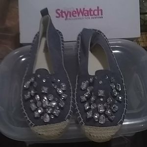 Women's Brand New Denim Espardrills